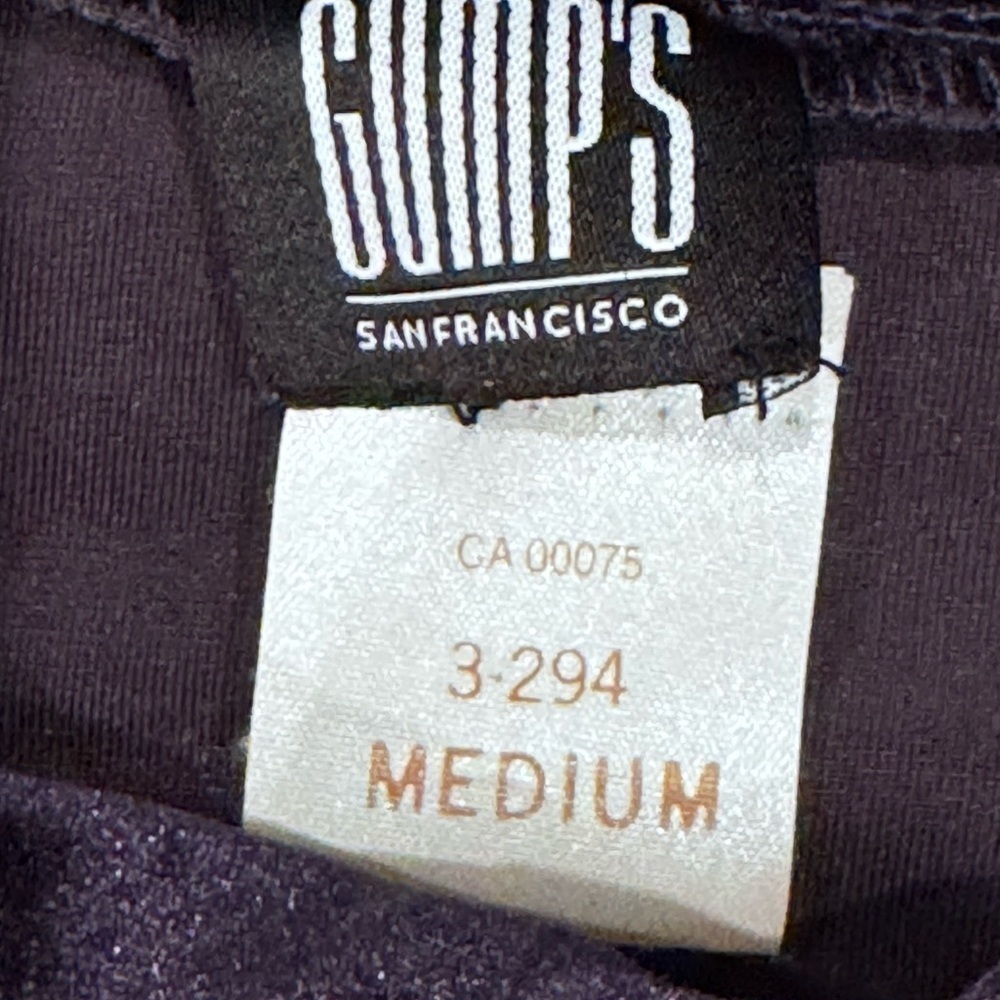 Gump’s San Francisco Luxurious “Velvet “Women's Tunic in Deep Purple - Picture 4 of 5